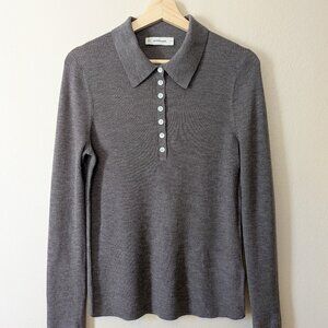 Everlane Ultrasoft Merino Wool Polo - Size XL